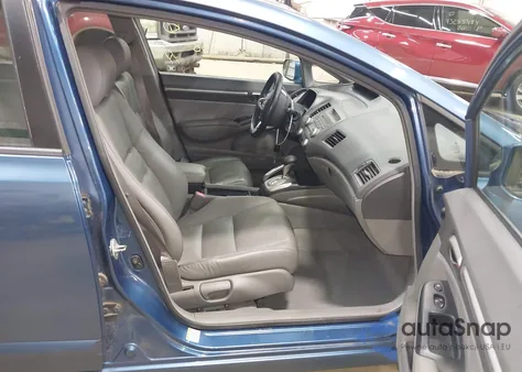 2010 Honda Civic Ex-L from USA, damaged, VIN 2HGFA1F98AH550631